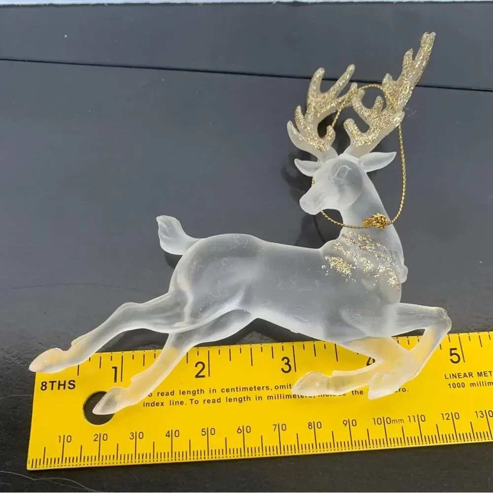Holiday Time frosted reindeer